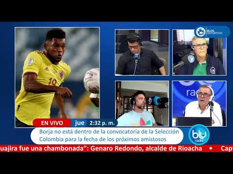 Tino Asprilla por ausencia de Borja en convocatoria de Colombia: No es del gusto del entrenador