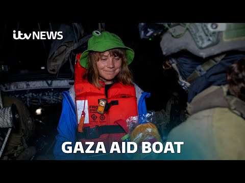 Israeli forces halt Gaza aid boat and detain activists including Greta Thunberg