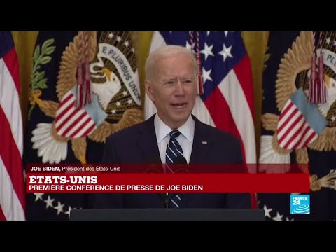REPLAY - Première conférence de presse du président américain Joe Biden