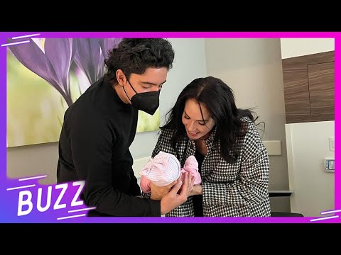 Abuela de la hija de Alex Fernández muestra por primera vez el rostro de la bebé | Buzz