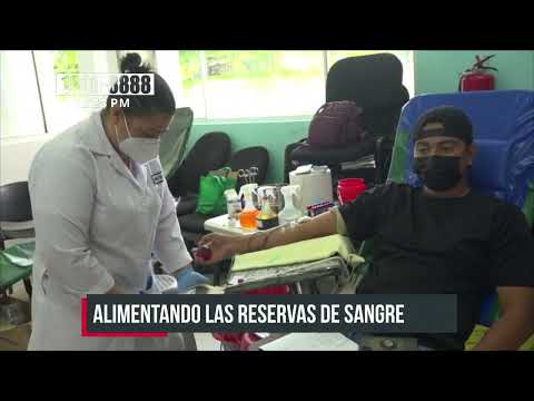 Importante jornada de donación de sangre en Hospital Primario Los Chiles - Nicaragua