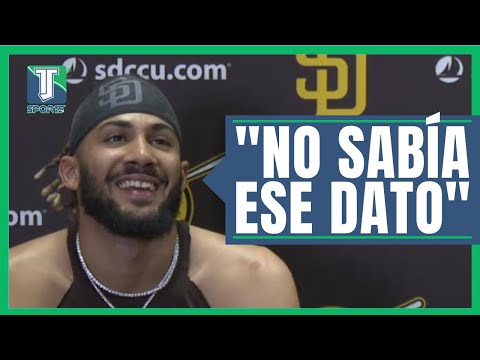 ¡Número MÁGICO! El DATO que Fernando Tatís Jr NO SABÍA de su HOME RUN 40 con los Padres de San Diego