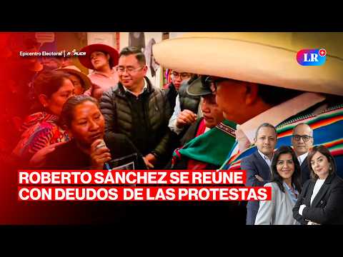 ROBERTO SÁNCHEZ LLEGA A PUNO Y MARCA DISTANCIA CON KEIKO FUJIMORI | RÉPLICA