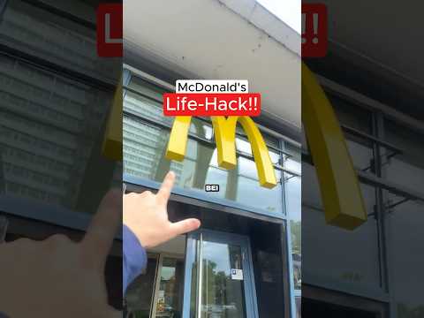 Kanntest du diesen McDonald's-Trick schon?  #mydealz #mcdonalds