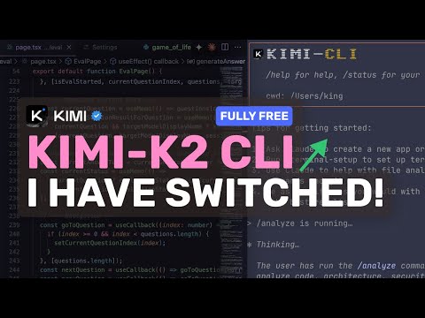 Kimi-K2 CLI (CCR + Kimi-K2): I'm REALLY Impressed! I'm switching from Claude Code!