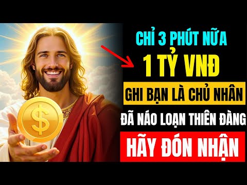🧾 Chúa đang cầm một tấm séc phép màu trị giá một nghìn tỷ đô la có tên bạn. Đây là cơ hội duy nhất..