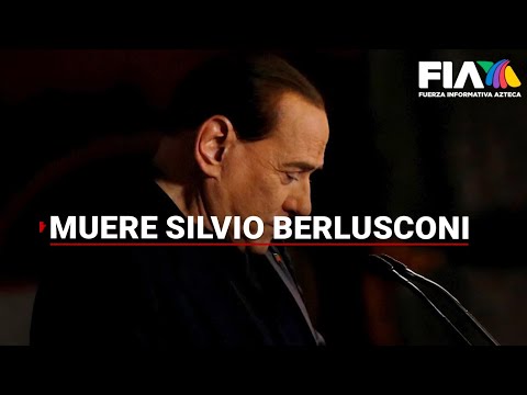 Murió el polémico y poco diplomático ex primer ministro Silvio Berlusconi