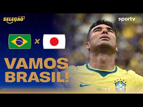 BRASIL 2 X 1 JAPÃO | VITÓRIA NA RAÇA | Giro da Rodada | Copa do Mundo 2026 | sportv