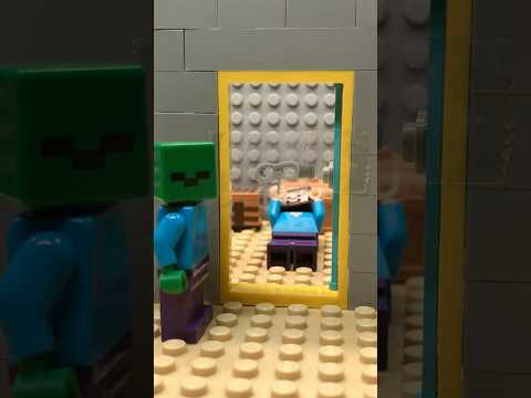 コマ撮り13歳 イタズラゾンビくんPart7/Prankster Zombie Part7 #minecraft #lego #マインクラフト #レゴ