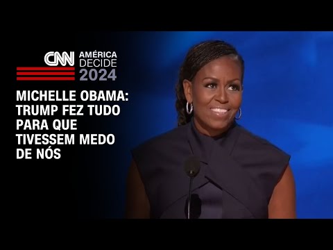 Michelle Obama: Trump fez tudo para que tivessem medo de nós | BASTIDORES CNN