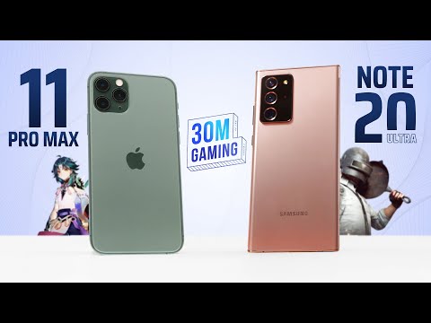 iPhone 11 Pro Max vs. Galaxy Note 20 Ultra Snap.865+ ? 30M Gaming S3 #23 Gừng càng già càng cay