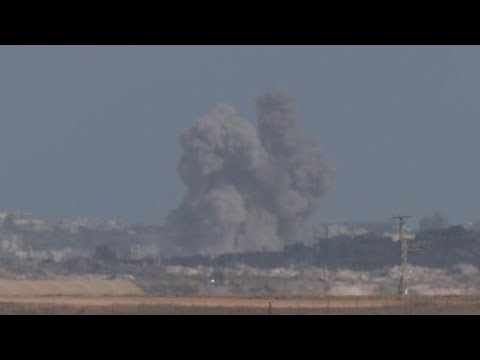Smoke billows from northern Gaza amid ongoing Israeli operations | AFP