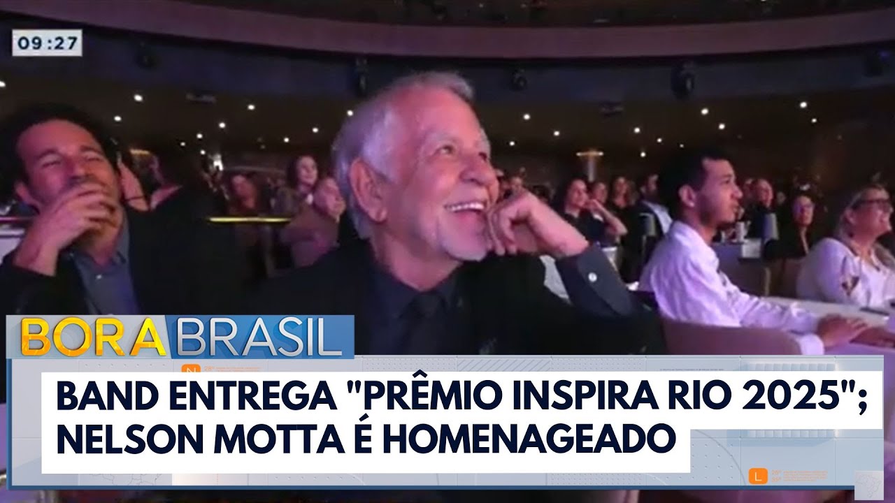 Band entrega Prêmio Inspira Rio 2025