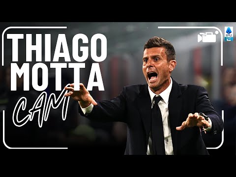 Thiago MOTTA CAM | Every reaction vs Como | Serie A 2024/25