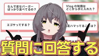 【マシュマロ回答】こいつなんで変なバーガーばっかり食ってんの？寄せられた質問に回答します【敷嶋てとら】