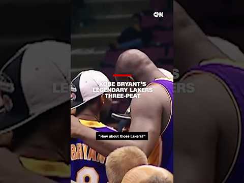 Kobe Bryant's legendary Lakers three-peat