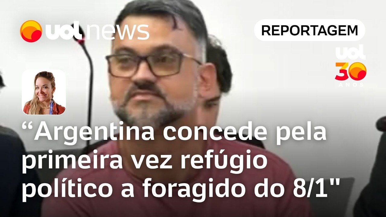 Argentina concede pela primeira vez refúgio político a foragido do 8/1 | Amanda Cotrim