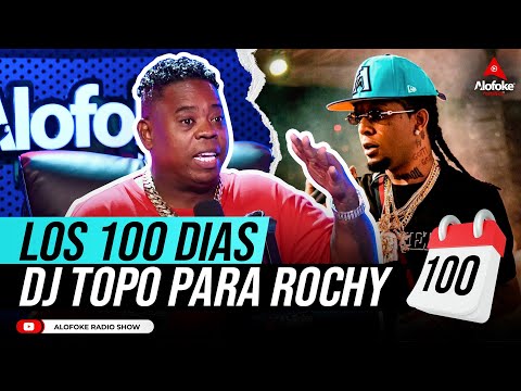 LOS 100 DIAS DE DJ TOPO PARA ROCHY RD (EL DESPELUÑE EN ALOFOKE REACCIONA LIVE)