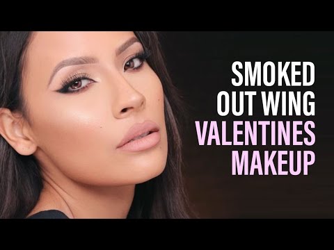 SMOKED OUT WING - VALENTINES MAKEUP | DESI PERKINS