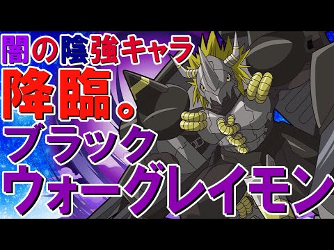 【デジモンコラボ】ブラックウォーグレイモン　W吸収無効＆闇140億解放!!　陰2に樽で爆闇陰超絶キャラが生まれました。こいよオメガモンズワルト！　たのしいね【超パズドラ】