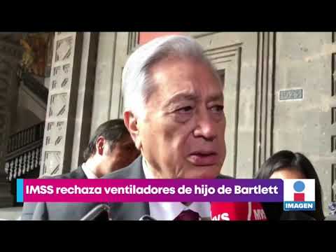 IMSS rechaza ventiladores del hijo de Manuel Bartlett | Noticias con Yuriria Sierra