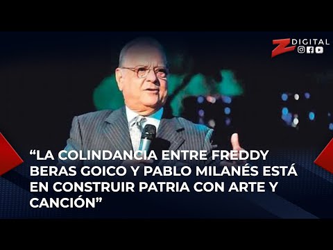“Colindancia entre Freddy Beras-Goico y Pablo Milanés está en construir patria con arte y canción”