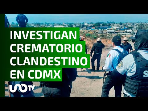 Investigan crematorio clandestino en CDMX; encuentran vivas a dos presuntas víctimas.