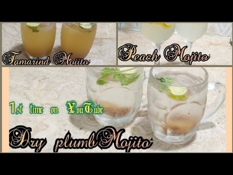 Best of my Mojito drinks collection | Three Mojito flavors in one go | This Ramazan Enjoy with these