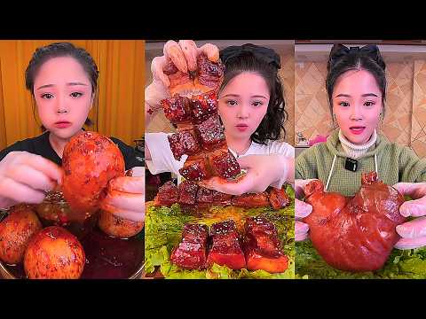 Real Mukbang :) spicy Pork Bellly Soothing Sounds While Enjoying Delicious 먹방 모음이 팅쇼 리얼 사운드 #1788
