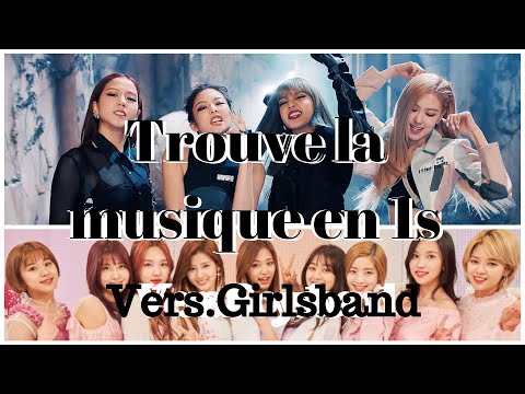 StoryBoard 0 de la vidéo K-Pop ~ Trouve la musique en 1s (vers.Girlsband)