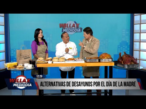 Willax Noticias Edición Mediodía - MAY 09 - 2/3 - ALTERNATIVAS DE DESAYUNOS POR EL DÍA DE LA MADRE