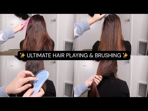 ASMR | Ultimate Hair Tingles ✨ Gentle Brushing, Scalp Scratching, Soft Whispers & Relaxing Triggers