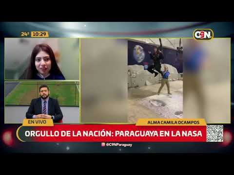 Orgullo de la nación: Paraguaya en la NASA