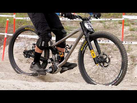 It’s Titanium, Has a Gearbox and is Made for Downhill