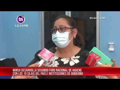 Nicaragua desarrolla el segundo Foro Nacional de Higiene