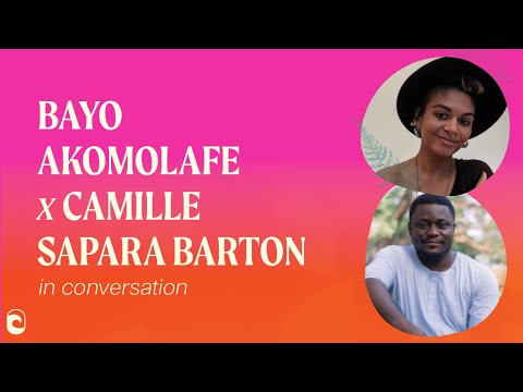 Bayo Akomolafe and Camille Sapara Barton in Conversation