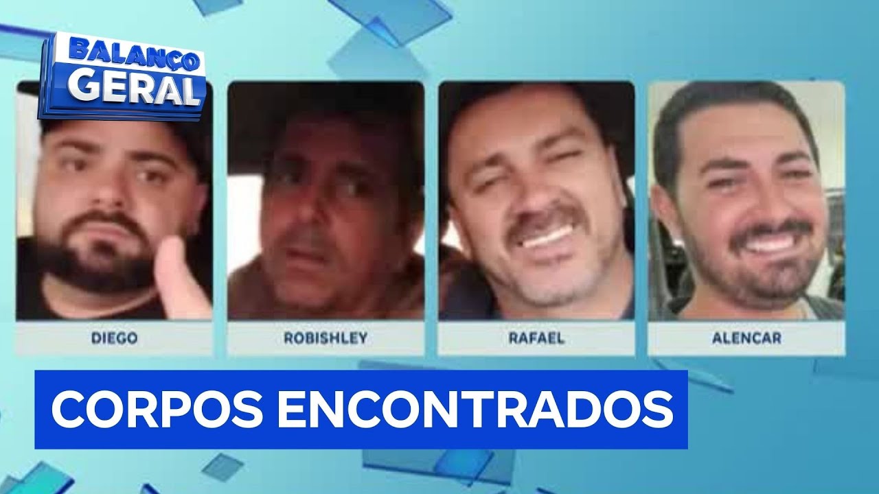Corpos dos quatro amigos desaparecidos no Paraná são encontrados enterrados em buraco