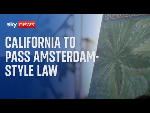 US: Cannabis cafes to open in California