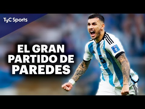 LEANDRO PAREDES, GOL Y PARTIDAZO ANTE INDONESIA  EL 5 DE LA SELECCIÓN ARGENTINA LIDERÓ EL TRIUNFO