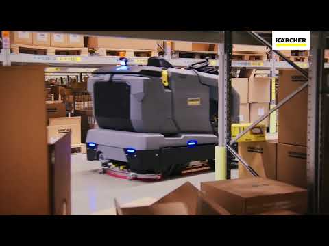 Helt autonom skurmaskinsrobot KIRA B 200