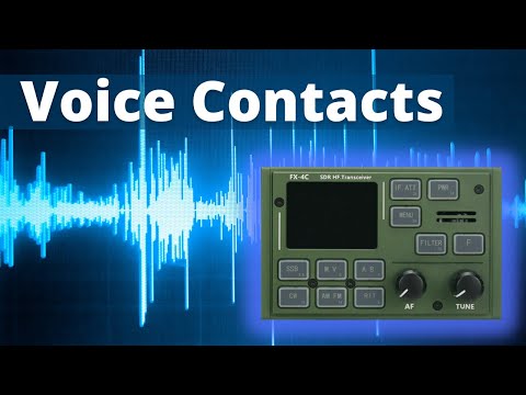 This Radio is ____ For Voice Contacts! -- FX-4C