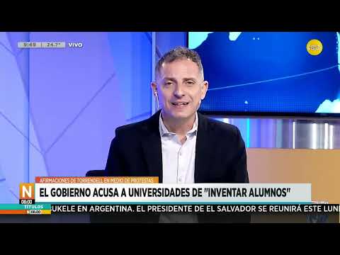 El gobierno acusa a las universidades de inventar alumnos |N8:00| 30-09-24