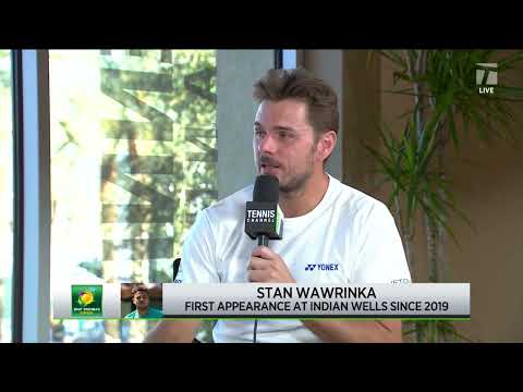 Stan Wawrinka: ‘happy to be back’ | 2023 Indian Wells First Round Win Interview