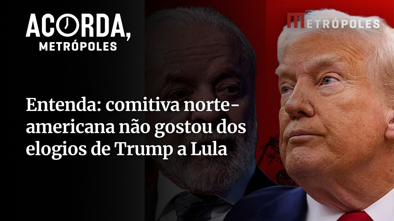 Especialistas explicam: comitiva norte-americana não gostou dos elogios de Trump a Lula