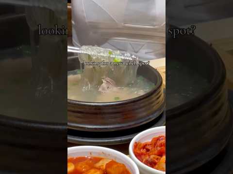 Korean Lunch Spot at JEM! #Shorts | Monday Munchings