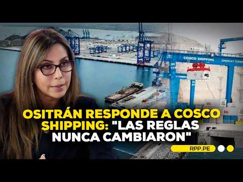 Ositrán descarta cambios en las reglas de inversión para el puerto de Chancay