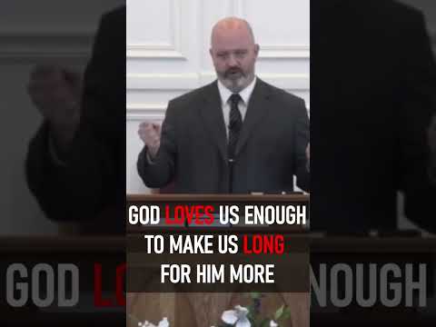 GOD LOVES US ENOUGH TO MAKE US LONG FOR HIM MORE - Pastor Patrick Hines Sermon #shorts #GodsWord