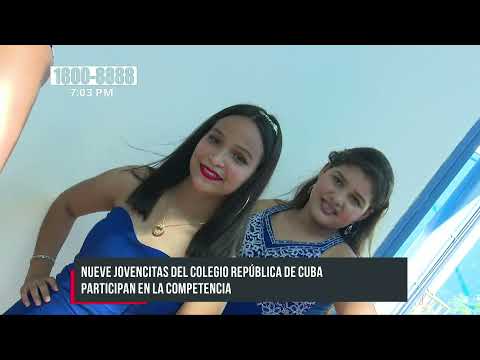 Ocho jovencitas participan en el concurso de la Musas Bicentenario - Nicaragua