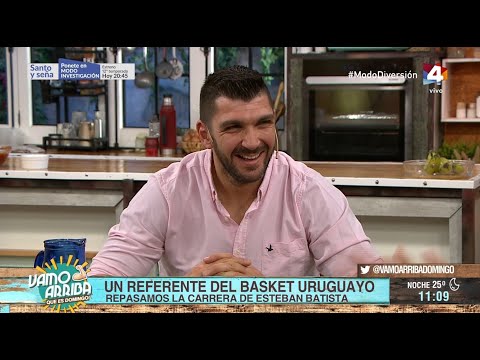 Vamo Arriba que es domingo - Una mañana a puro Basket: Nos visita Esteban Batista