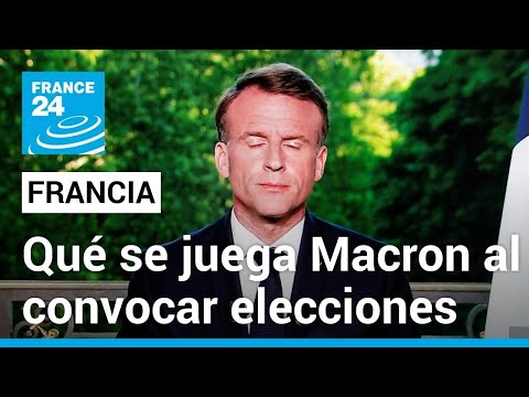 ¿Qué tanto puede perder Emmanuel Macron tras disolver la Asamblea Nacional de Francia?